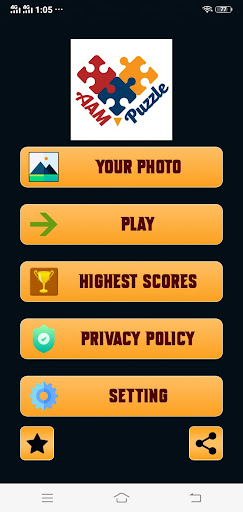 Android application AAM Puzzle screenshort