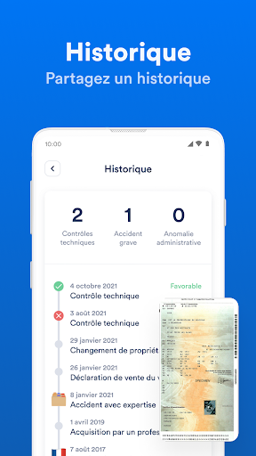 Prix, historique, km, essence Screen 3