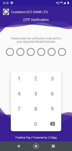 CDCCBK Positive Pay Screen 3
