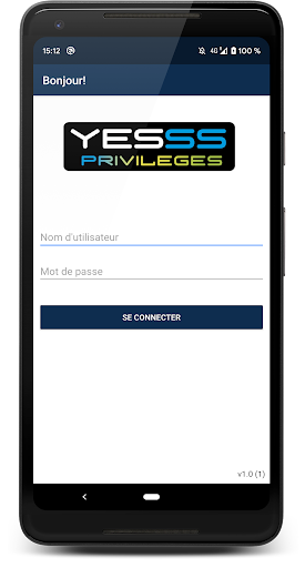 Aperçu de l'application