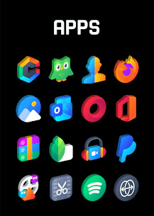 Gradient 3D APK -Icon Pack (PAID) Free Download 3