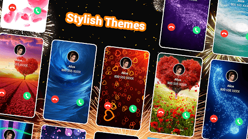 Android application Color Call Screen - Call flash screenshort