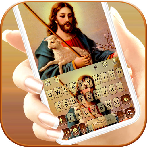 تم صفحه کليد Glowing Lord Jesu دانلود در ویندوز