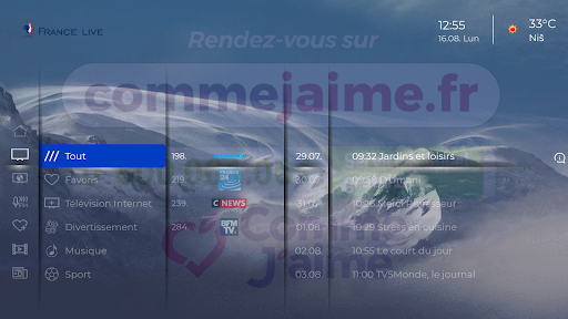 France Live Screen 2