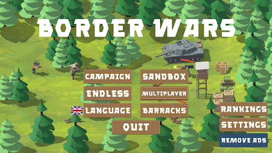 Border Wars: Military Games APK + MOD [Unlimited Money and Gems] 1