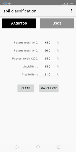 Soil Classification Screenshot 1 - AppWisp.com