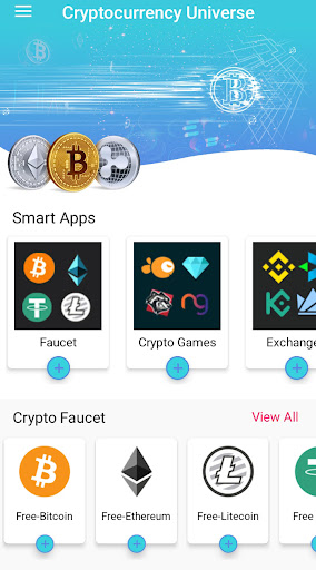 Android application Cryptocurriency Universe screenshort
