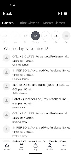 Alonzo King LINES Dance Center Screenshot 2 - AppWisp.com
