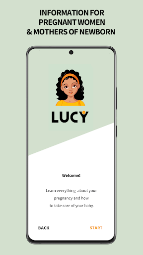 Android application LUCY | Pregnancy information screenshort