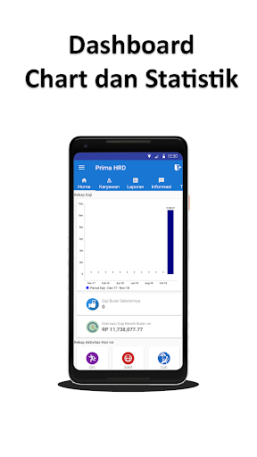 Android application HRLife screenshort