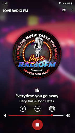 Android application LoveRadioFM screenshort