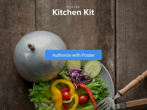 Android application Poster Kitchen Kit screenshort