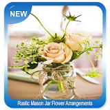 Rustic Mason Jar Flower Arrangements icon
