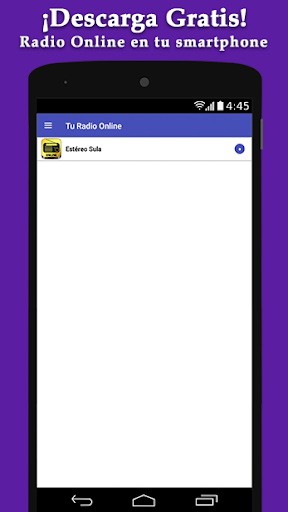 Android application Estereo Sula - Radio Online screenshort