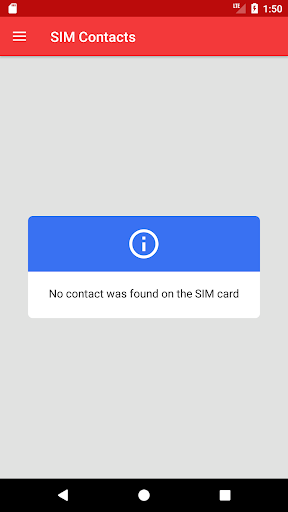 SIM Infos & Contacts - Export Screen 2