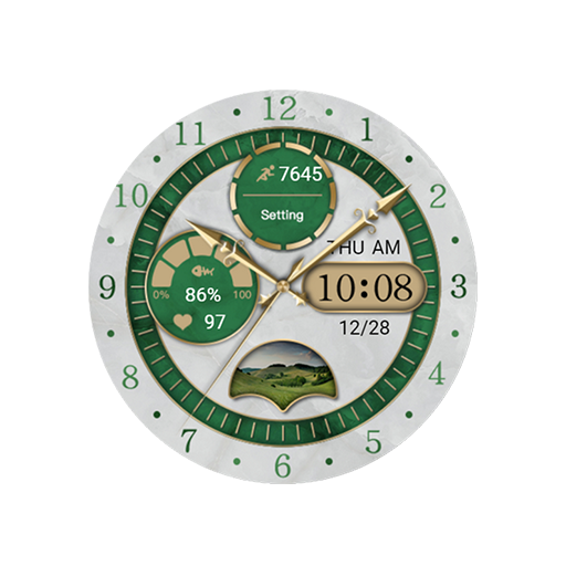 Multicolor jade For Wear OS logo