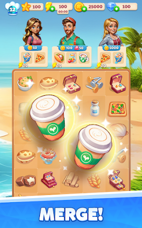 Game screenshot Merge Fever: Merge & Design! hack