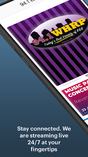 Android application 94.1 WHRP screenshort