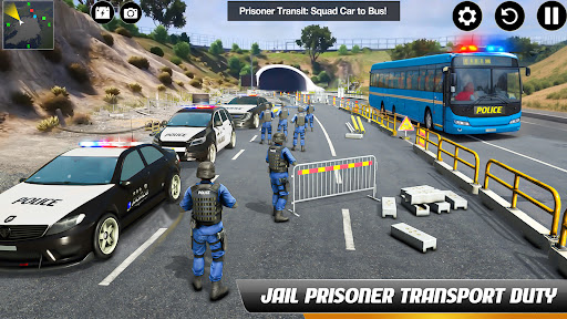 Police Bus Simulator Bus Games 2