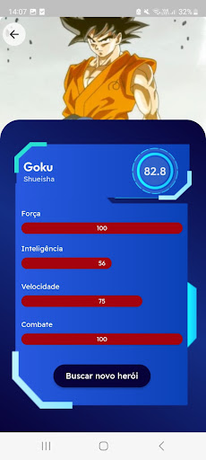 Super Hero App DEMO-FF Screen 3