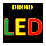 Droid LED Scroller Text icon