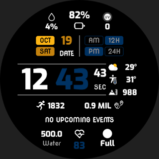 EXD107: Digital Watch Face