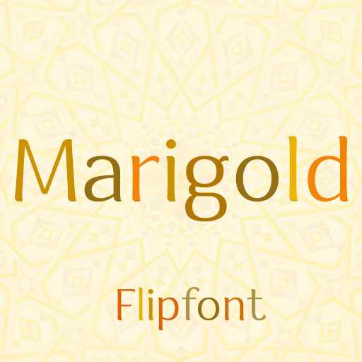 ZF Marigold™ Latin Flipfont 1.0 Icon