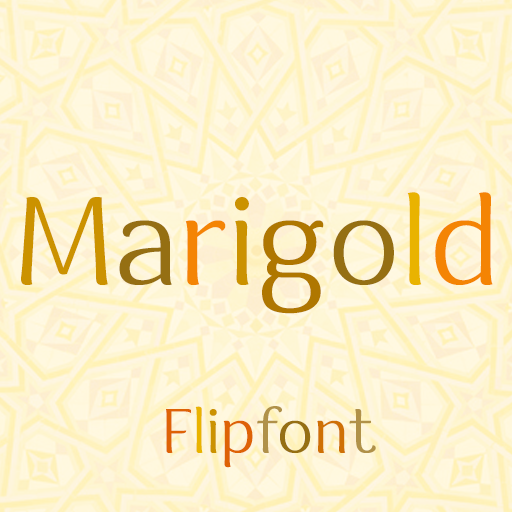ZF Marigold™ Latin Flipfont logo