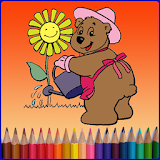 Free Kids Coloring Book Pro icon