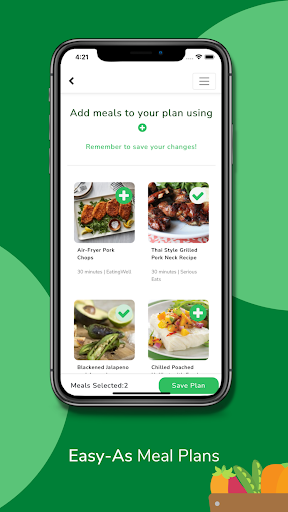 NutriSense Low-carb Recipes Screen 2