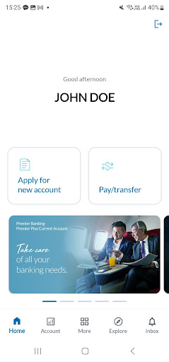 Android application RHB Mobile SG screenshort