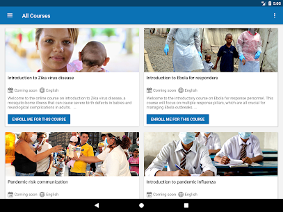 OpenWHO  Knowledge for Health Emergencies APP 5