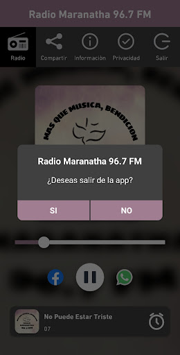 Radio Maranatha 96.7 FM Screen 3