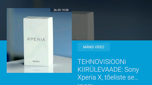Captura 2 DELFI TV Eesti android