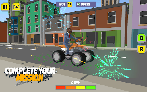 ATV QuadBike Driver Crazy Town screenshot 18