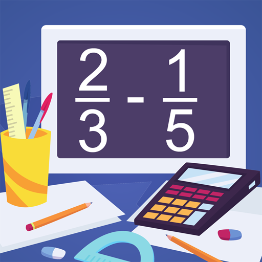 Subtract Fractions Trainer logo