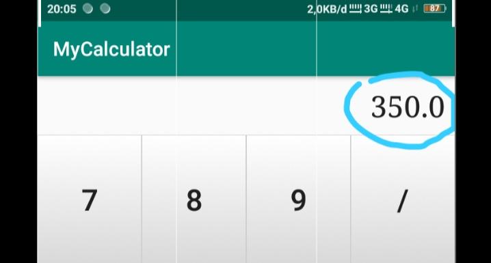 myCalculator - 1.0 - (Android)