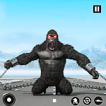 Cover Image of Descargar Alboroto enojado de la ciudad del gorila 1.0.19 APK