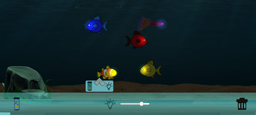 Aquarium with light Screen 3