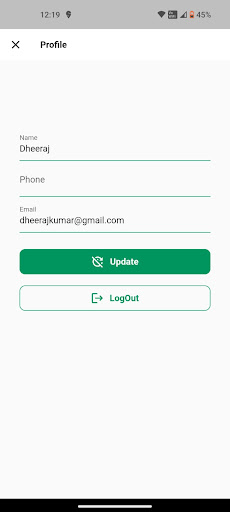 Android application GoparkNow-provider screenshort