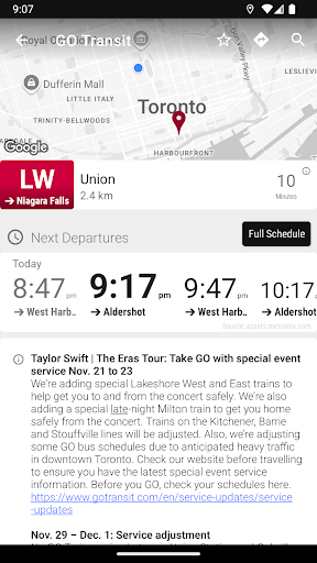 MonTransit Screenshot 3 - AppWisp.com