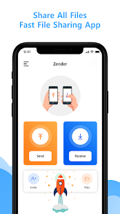Zender file sharing app- fastest file transfer app 1.0.3 APK screenshots 5