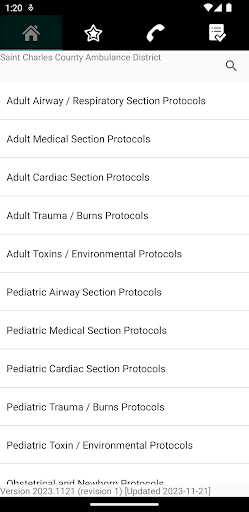 SCCAD Mobile Health Screen 3