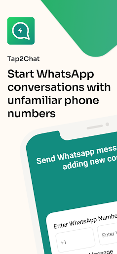 Tap2Chat - Easy WA Messages Screenshot 1 - AppWisp.com