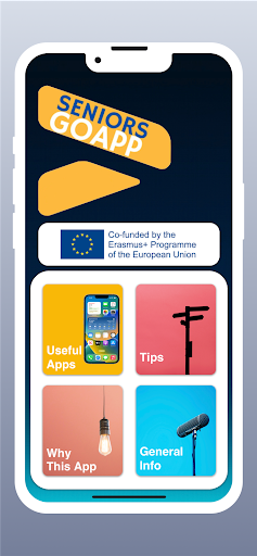 Android application Seniors Go App! screenshort
