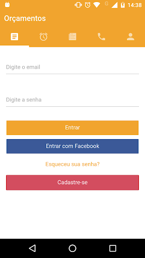 Android application Órion Farmácia de Manipulação screenshort