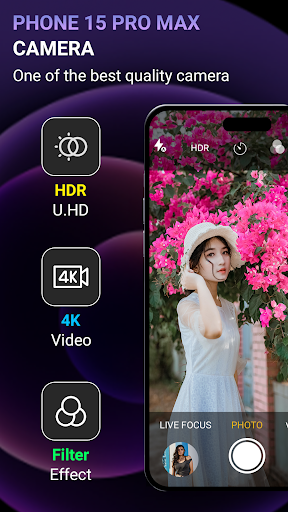 Camera Iphone 15 Pro Max OS17 Screen 2