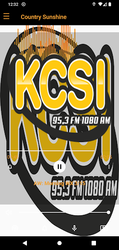Android application KCSI Radio screenshort
