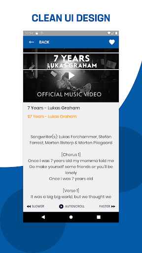 English Music Lyric Screen 3