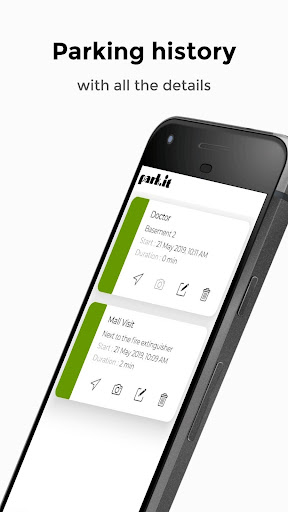 Android application Park It - Park & Find Vehicle screenshort